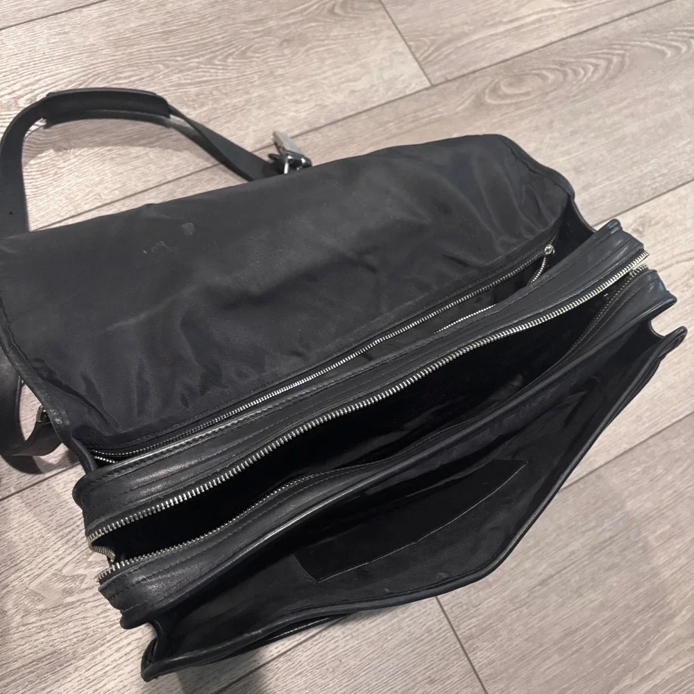 Coach Briefcase Black Leather Messenger Bag‎ Laptop A1S-5310 Business